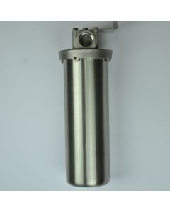 Stainless Steel housing for 2.5 x 10 inch filters 20mm inlet / outlet