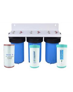 HYDRO-SOFT™ Whole House Triple 10" X 4½" Water Softener System